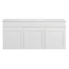 SG-96MW-1200 SG-96 Matt White Wall Hung Vanity Single Basin - 1200x460mm