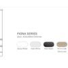 SGFIONA-2 SGCOBE Tallboy Vanity - 410x410x1800mm