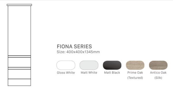 SGFIONA Tallboy Vanity - 400x400x1345mm