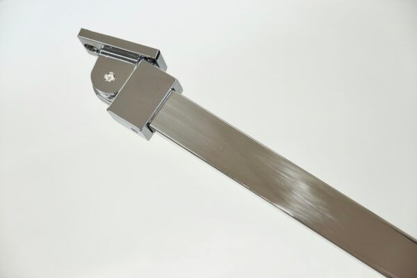 Chrome Swivel Shower Screen Corner Supporting Bar 1000mm