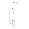 BV-DEKO-DSHSS-1 BV-DEKO-DSHSS Chrome Twin Shower Rail