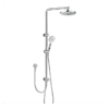 BV-RACO-DSHR BV-RACO-DSHR Chrome Twin Shower Rail