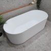 CESB782MW CESB782MW - Matt White Oval Freestanding Bath 1500/1700mm