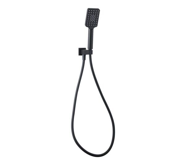 EC-TP2021BK Black Shower Head On Bracket