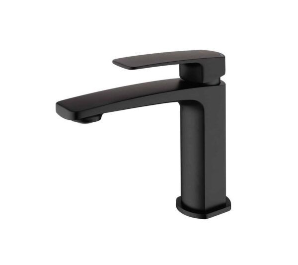 EC501MK Black Square Basin Mixer