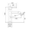 EC6501MK Matte Black Round Basin Mixer