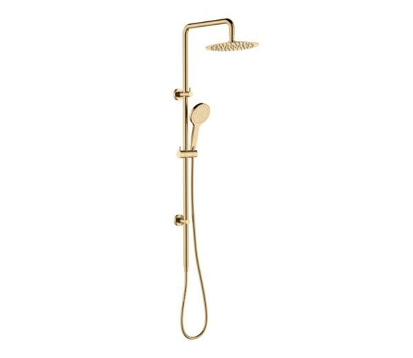 FNZ455109UB Urban Brass Twin Shower Rail