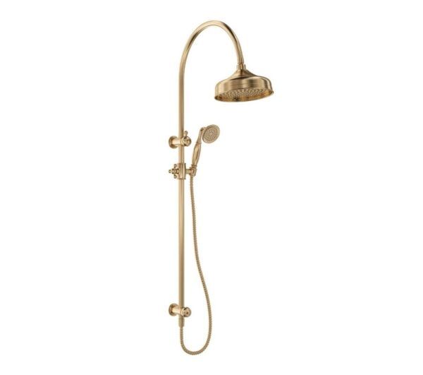 FNZ455114UB Urban Brass Twin Shower Rail
