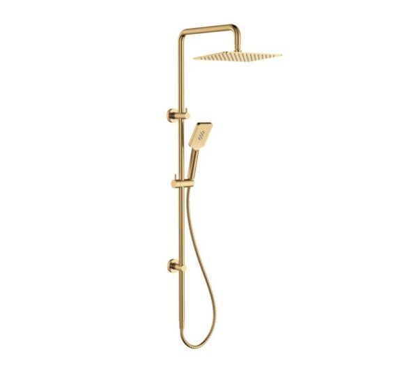 FNZ455116UB Urban Brass Twin Shower Rail