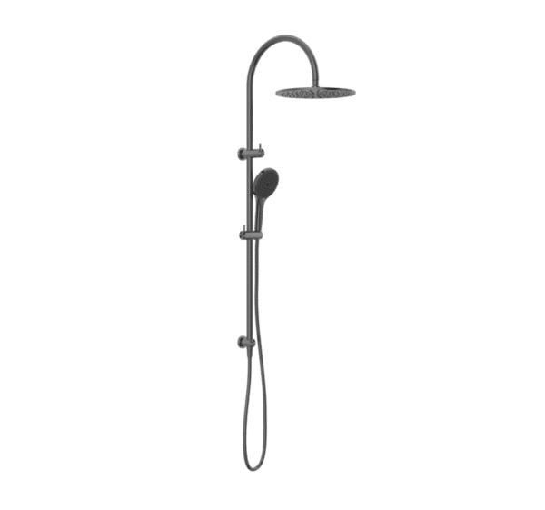 NRO21905HGM Gun Metal Twin Shower Rail with Air Shower II