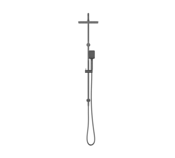 NRO32105EGM Gun Metal Twin Shower Rail