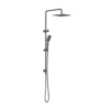 NRO32105EGM Gun Metal Twin Shower Rail