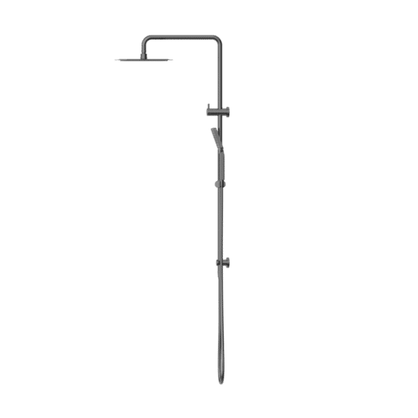 NRO32105EGM Gun Metal Twin Shower Rail