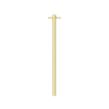 NROV900HBG-1 NROV900HBG 12V Vertical Bar Brushed Gold Heated Towel Rail Round 900mm