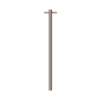 NROV900HBZ 12V Vertical Bar Brushed Bronze Heated Towel Rail Round 900mm