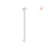 NROV900HMW NROV900HMW 12V Vertical Bar Matte White Heated Towel Rail Round 900mm