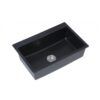 OSBL75 OSBL75 Black Single Bowl Kitchen Sink 748x490x240mm
