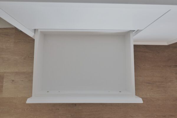 BV08WH-900W Extra Deep Matt White Wall Hung Vanity - 900x520 - Clearance