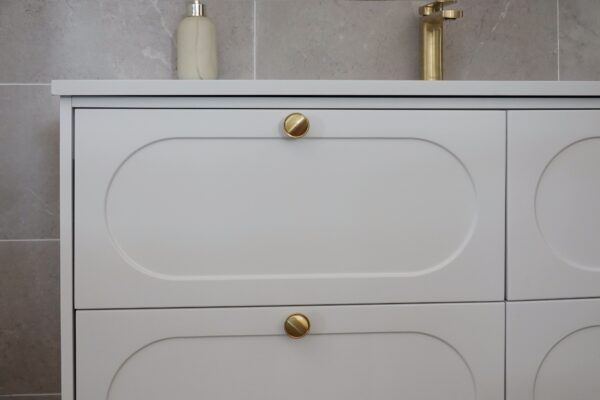 BV18WH-1500W Extra Deep Matt White Wall Hung Vanity - 1500x520mm - Clearance