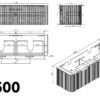 65ea7d24535d1254df2a9ea4_PIAZA 150 Spec EC 1500 Curved Wall Hung Vanity - 1500Lx500Wx450Hmm