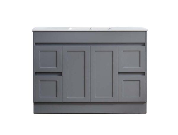 SG76 Matt Grey Freestanding Vanity - Different Sizes