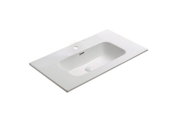 Premium Matt White Ceramic Top
