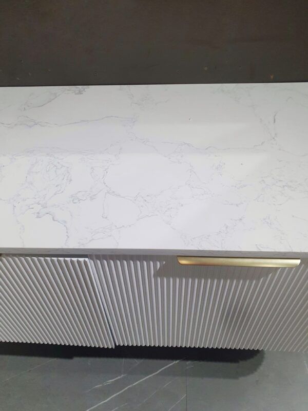 EC 1200 Curved Wall Hung Vanity - 1200Lx500Wx450Hmm