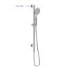 NR2195TOPCH NR2195 Chrome Built-in Top Water Inlet Shower Rail