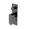 afsfaees8 NR 3013-11A-MB Matt Black Shower Mixer with Divertor