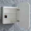 sdf1207-768×677 SG Matt White Rectangle LED Mirror Cabinet 610x900x155mm