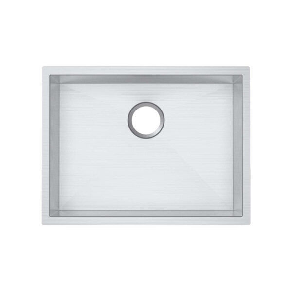 TS Chrome Drop in/Undermount Sink 600x450x300mm