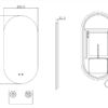 tsled_1080x TS Oval LED Mirror 450x900mm/600x900mm - 3 Colours