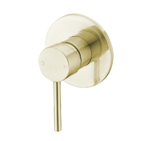 NR-2508-11-BG Brushed Gold Round Shower Mixer