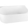 APOLLO-1500R-GW (6) Apollo 1500mm Right Corner Gloss White Freestanding Bath (Central Waste Location)