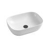 MBS-4632 MBS4632MW Matte White Ceramic Basin 455x325x135mm