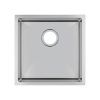 ts440440205-8 TS Chrome Drop in/Undermount Sink 440x440x205mm