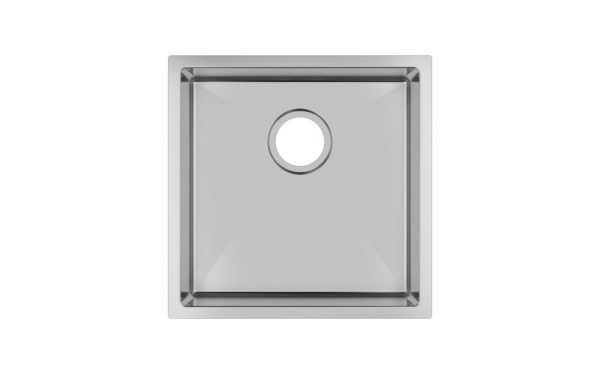 TS Chrome Drop in/Undermount Sink 440x440x205mm