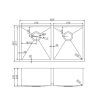 ts820457230-7jpg_size TS Chrome Double Drop in/Undermount Sink 820x457x230mm