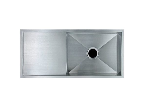 TS Chrome Drop in/Undermount Sink 960x450x230mm