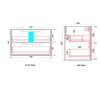 50-900-Size AUWH50 Plywood Wall Hung Vanity - 900mm