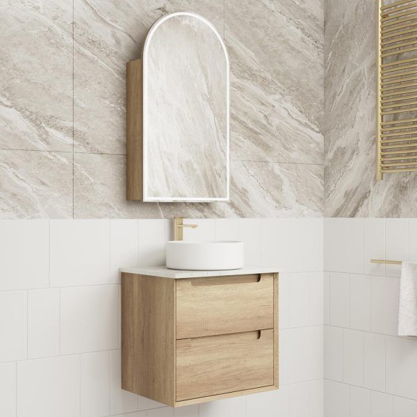 AUWH51 Plywood Wall Hung Vanity - 600mm
