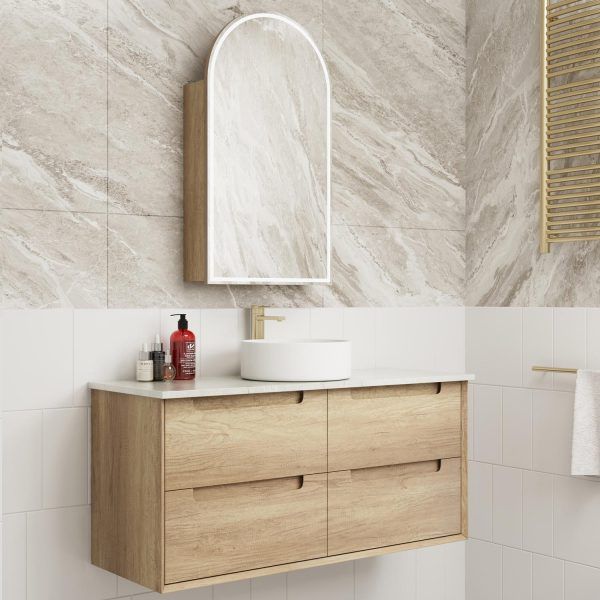 AUWH51 Plywood Wall Hung Vanity - 1200mm