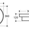 5fb6f4bc174f7048e31f7730_WB 3636M-p-1080 EC3636 Round Insert Basin 360x360x120mm