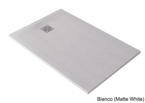 Pietra Stone Texture Shower Floor - Made in Italy