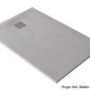DOMUS(3) Pietra Stone Texture Shower Floor - Made in Italy