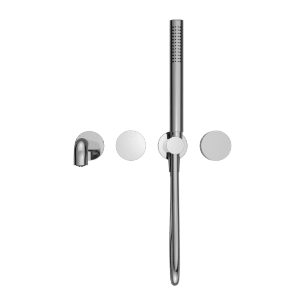 Progressive Shower System Separate Plate with Spout 230mm - Multi Colour
