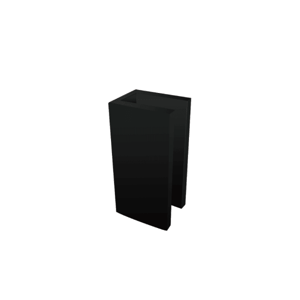 Con Radius/Round Corner Walk In Shower Screen - Colour