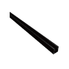 WC20-BLK Con Radius/Round Corner Walk In Shower Screen - Colour