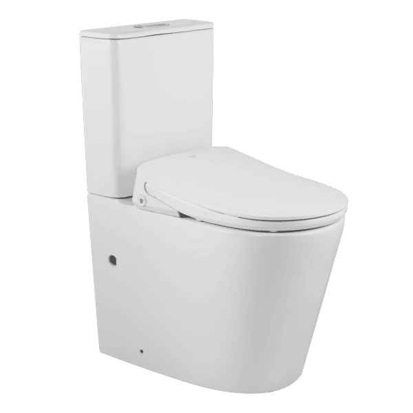 ZUMI Zero Rimless Tornado Flush with Smart Bidet Seat