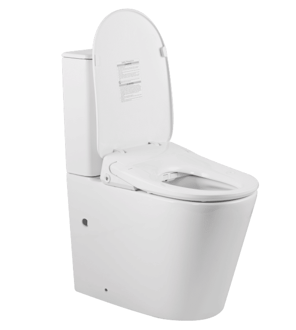 ZUMI Zero Rimless Tornado Flush with Smart Bidet Seat